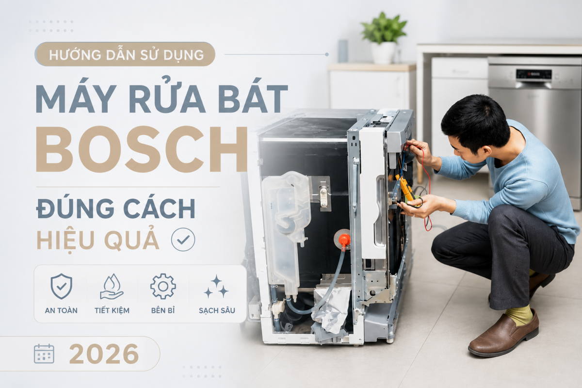 Sửa Máy Rửa Bát Bosch Tại Sóc Sơn