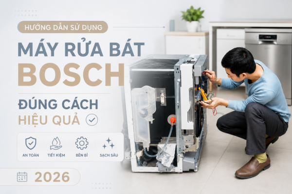 Sửa Máy Rửa Bát Bosch Tại Sóc Sơn