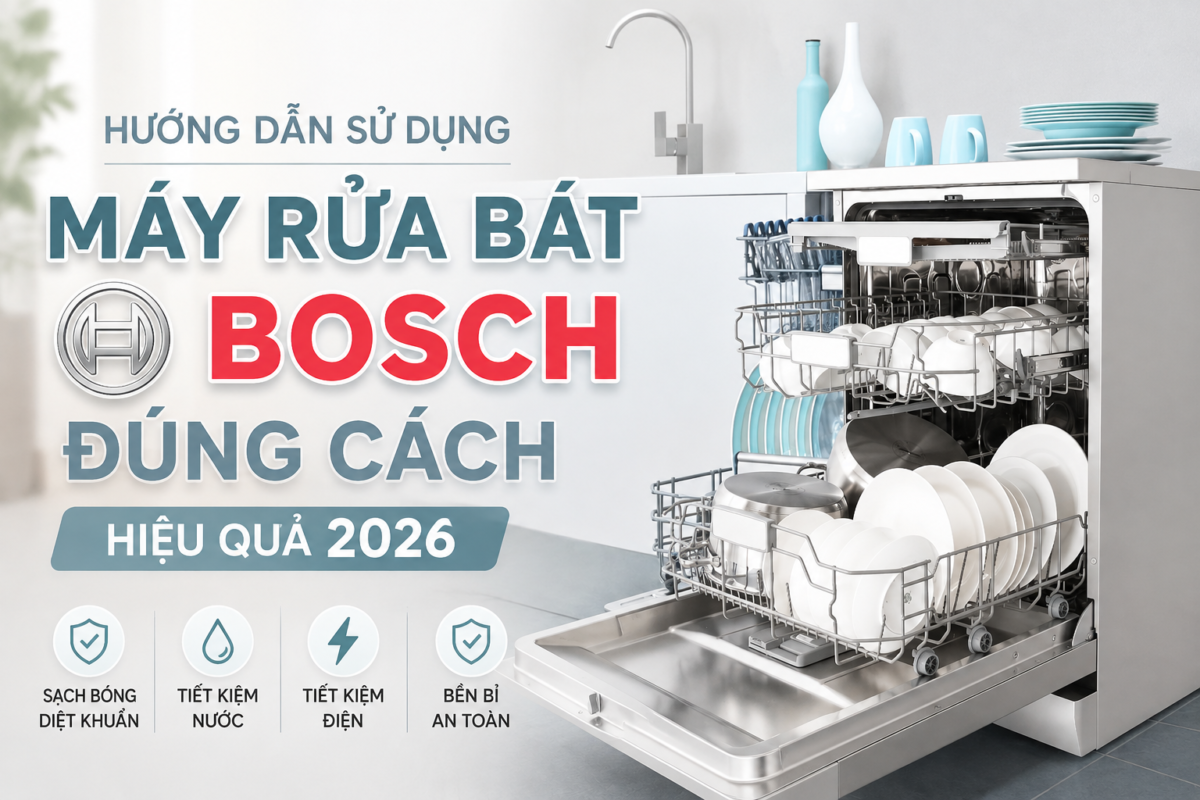 Sửa Máy Rửa Bát Bosch Tại Quốc Oai