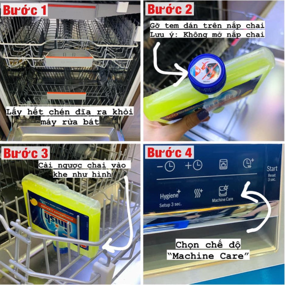 Cách Vệ Sinh Máy Rửa Bát Bosch Tại Nhà