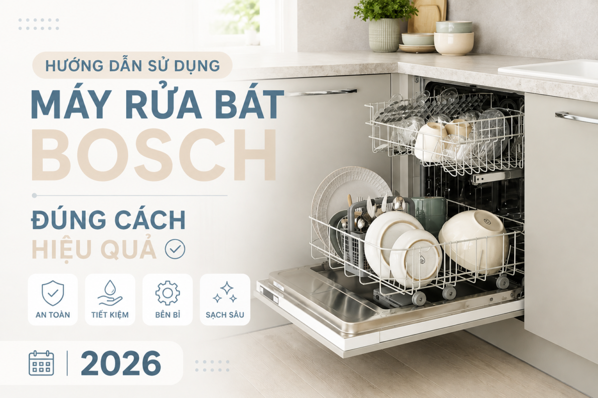 Sửa Máy Rửa Bát Bosch Tại Ba Đình