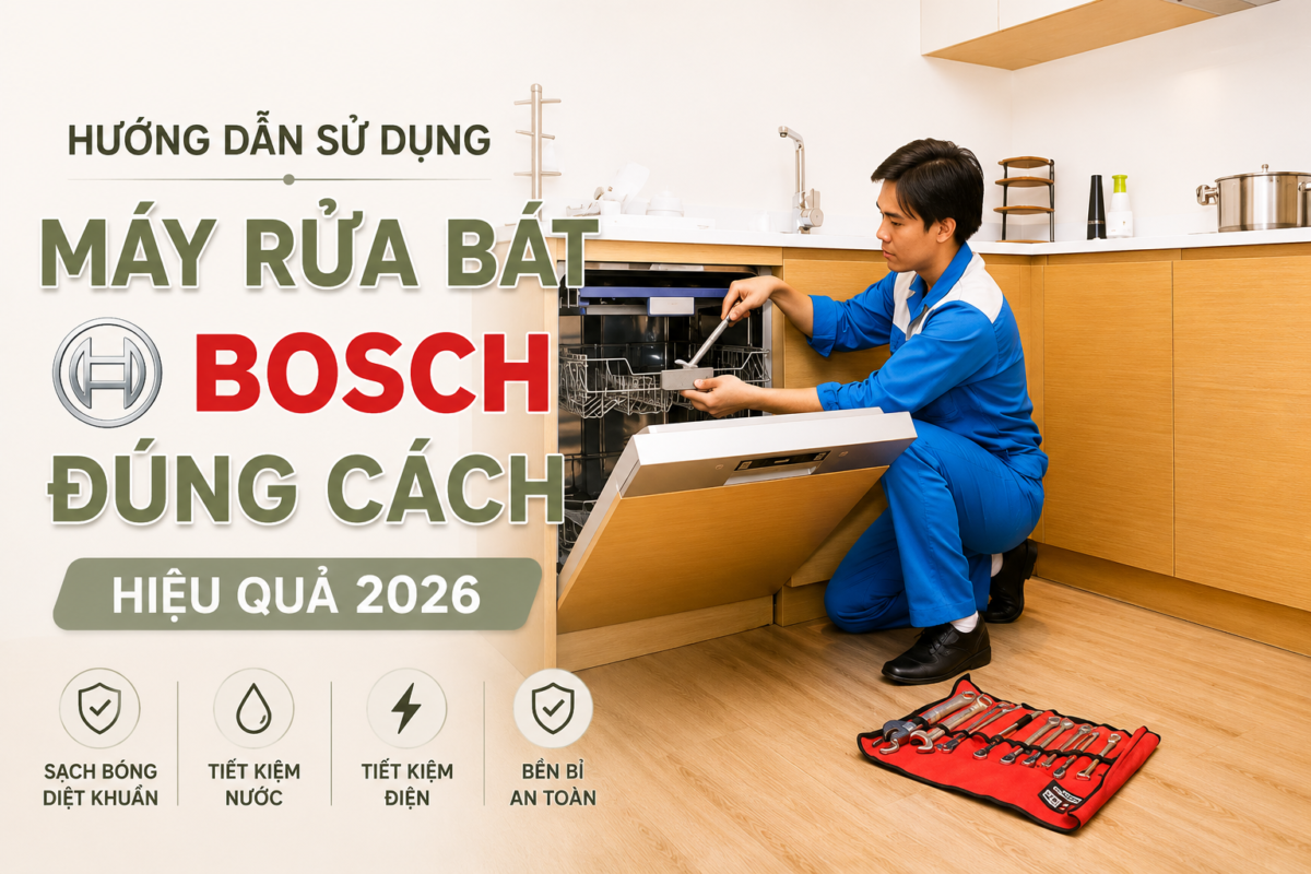 Sửa Máy Rửa Bát Bosch Tại Gia Lâm